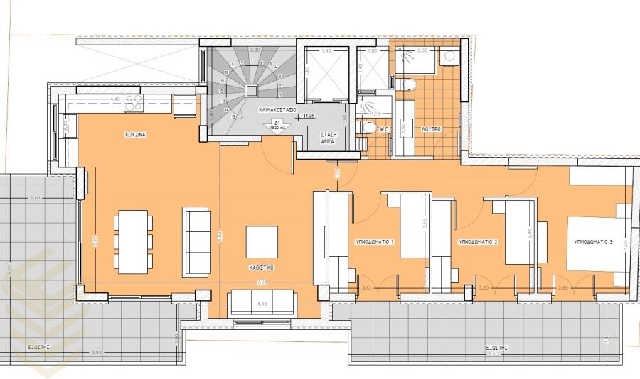 (For Sale) Residential Floor Apartment || Piraias/Piraeus - 113 Sq.m, 3 Bedrooms, 400.000€ 