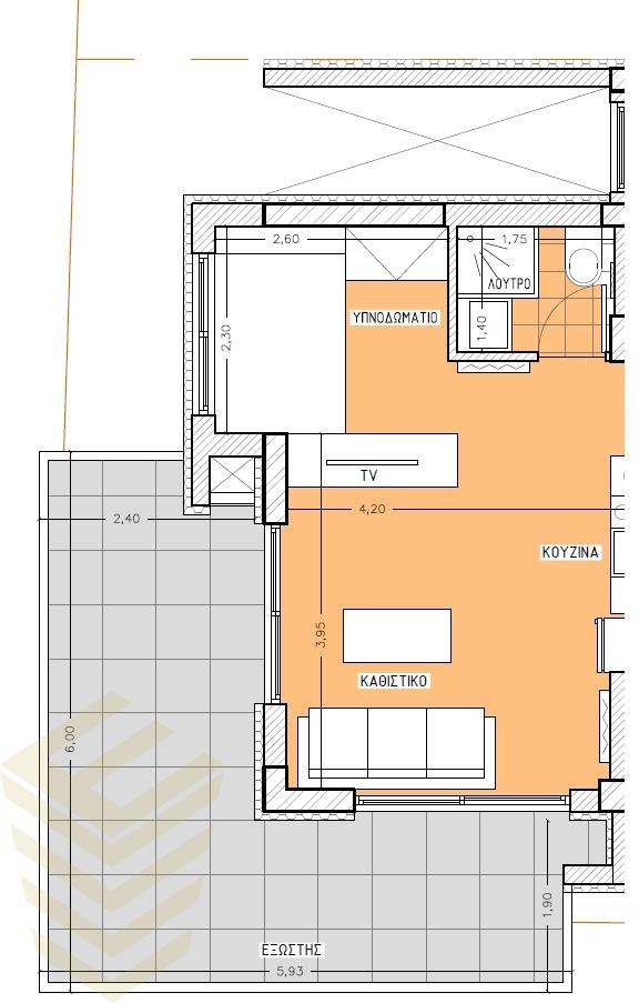(For Sale) Residential  Small Studio || Piraias/Piraeus - 34 Sq.m, 127.000€ 